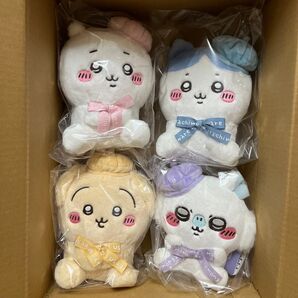 ちいかわ ハチワレ うさぎ モモンガ 東京みやげ 東京土産 お座りぬいぐるみ ちいかわらんど 4体セット