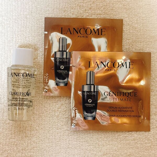 新品未使用 ランコム クラリフィック デュアル エッセンス ローション EX 10ml ジェニフィック アルティメ セラム 1ml