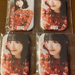 FRUITS ZIPPER 月足天音 缶バッチ ラッフル 私のいちばんかわいいところ フルーツジッパー ふるっぱー