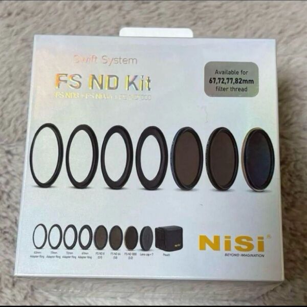 【最安値】NiSi SWIFT FS NDフィルター 8+64+1000 67-82