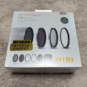 【美品】NiSi SWIFT VND ミストキット 82mm 動画撮影フィルター ニシ カメラ フィルター