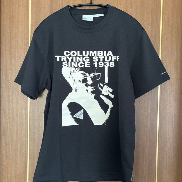Columbia Tシャツ メンズM ブラック 黒