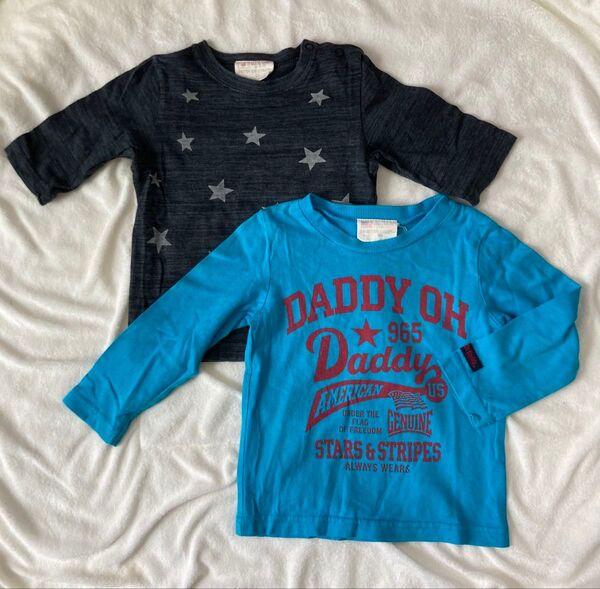DADDY OH DADDY ロンT 2枚セット 90サイズ
