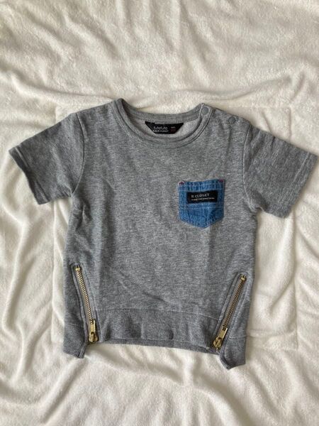 futafuta BLACK CLOSET 半袖トップス 80 グレー