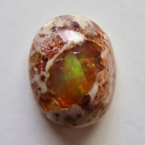天然カンテラオパール メキシコ産 オーバルカボション 特大 ルース 無穴 約11ct
