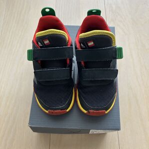 【adidas×LEGO】アディダス レゴ スニーカー 黒/赤/緑/黄 15.0
