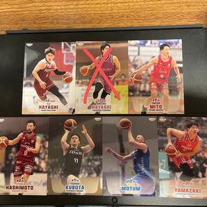 BBM B.LEAGUE 2024-25 FAST BREAK 2nd Half 6枚セット