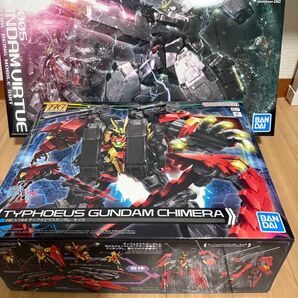 【セット販売】MG ヴァーチェ HG ティフォエウスガンダム キメラ 未組立