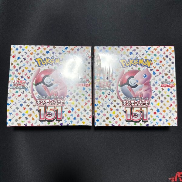 ポケモンカード151 シュリンク付き 2box