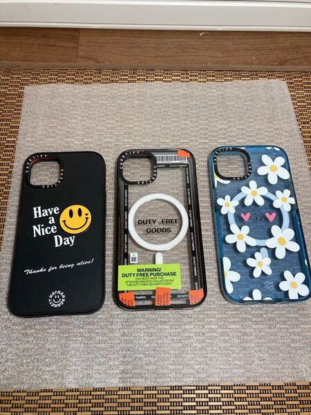 Casetify iPhone 13 用 ケース 3点セット