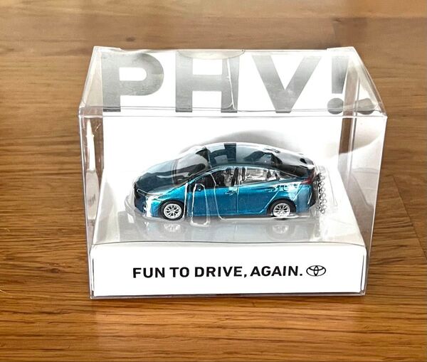 トヨタ プリウスPHV ミニカー 非売品 ブルー 未使用
