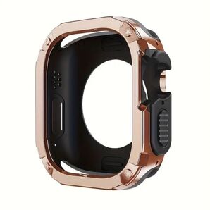 AppleWatch アップルウォッチ 49mm Ultra Ultra2 対応 アーマープロテクティブケース ローズゴールド♪