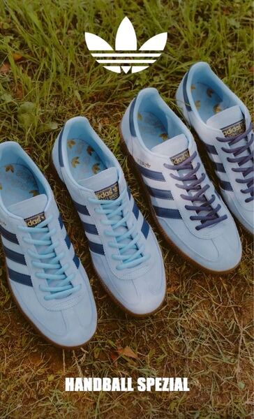 アディダス ハンドボール スペツィアル CLEAR SKY/SHADOW NAVY/GUM 27.5cm 新品未使用箱付き