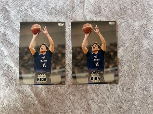 Bリーグ BBMカード アルティーリ千葉 木田貴明