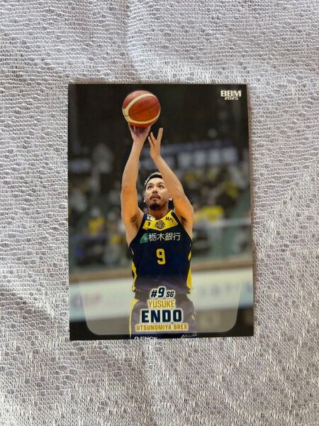 Bリーグ BBMカード 宇都宮ブレックス 遠藤祐亮