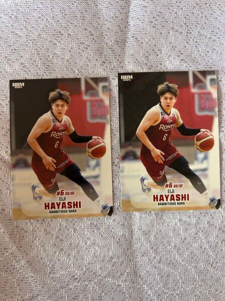 Bリーグ BBMカード バンビシャス奈良 林瑛司