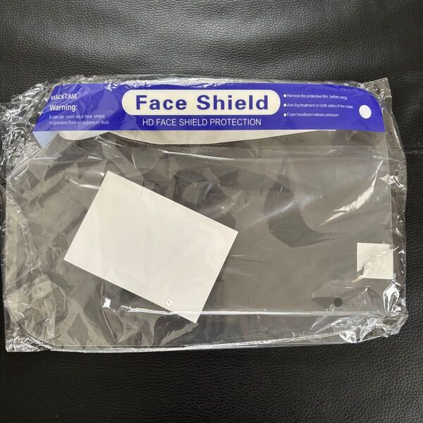 フェイスシールド 感染対策用 face shield