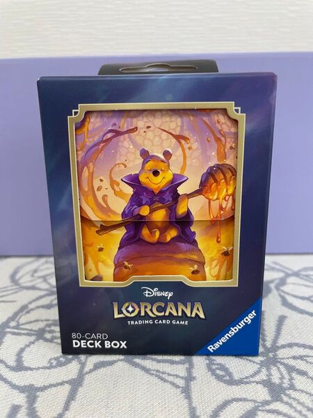 ★お値下げ中【海外限定】新品 ディズニー ロルカナ くまのプーさん デッキケース Lorcana Disney deck box