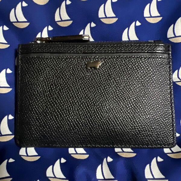 パスケース 定期入れ カードケース レザー 牛革 BRAUN BUFFEL ブラック