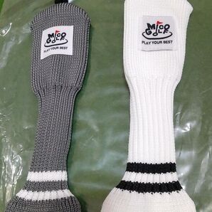 【新品】ユーティリティ用ニット製ヘッドカバー2個セット