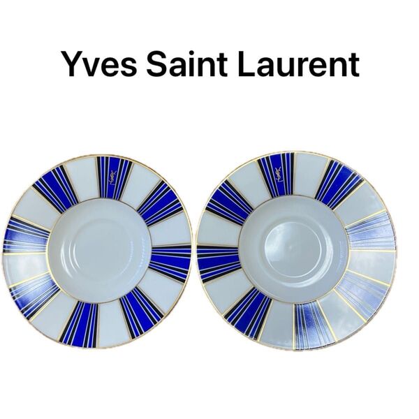 Yves Saint Laurent 皿 2枚セット 美品