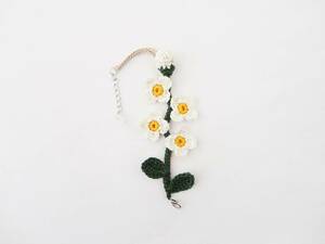 お花のブレスレット*レース編み*ハンドメイド*791