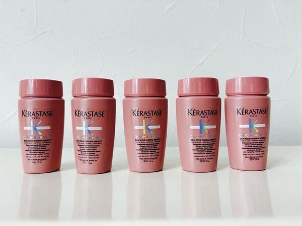 新品 未開封 正規品 ケラスターゼ CAバンリッシュクロマプロテクト シャンプー 30ml 5個 150ml 非売品トラベル