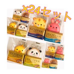 訳アリ GODIVA ゴディバ チョコレート ナポリタン アニマルクラッカー 付き プチギフト 144袋セット