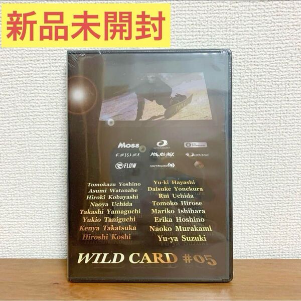 ◆新品未開封◆WILD CARD 05 カーブマン スノーボードDVD