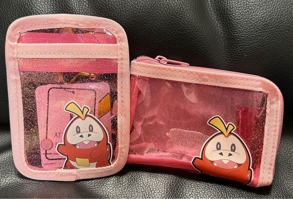 ポケモン ホゲータ クリアパスケース クリアコインケース