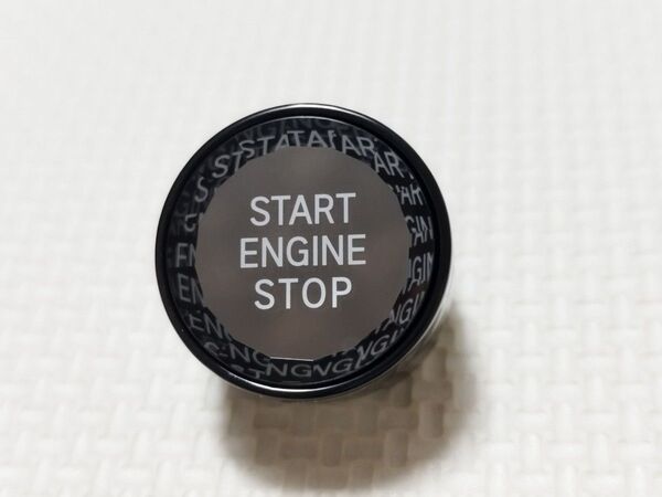 GR スープラ用 エンジン スタート ストップ ボタン ブラック 90 91 Supra 内装 エンブレム START STOP