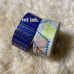mt マスキングテープ mt lab. 廃盤 重なる山型 アンティークライン