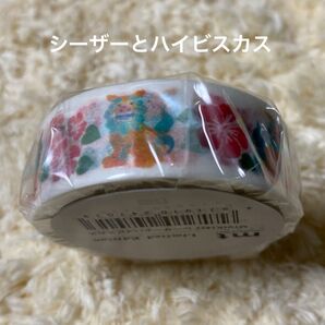 限定 mt シーサーとハイビスカス マスキングテープ
