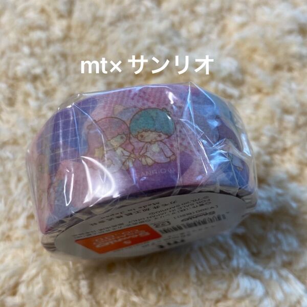 mt サンリオマスキングテープ キキララと星パターン