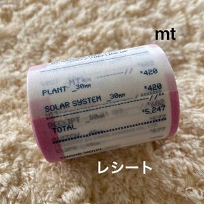限定 mtマスキングテープ レシート 復刻25