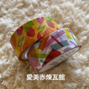 限定 mtマスキングテープ 春の花と果物 カラフルテープ