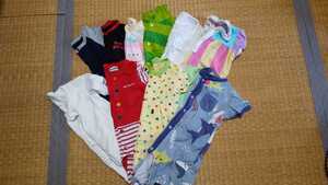  short sleeves rompers 10 point set * beautiful goods * Miki House equipped! Moujonjon .! baby clothes coverall Ralph Lauren 