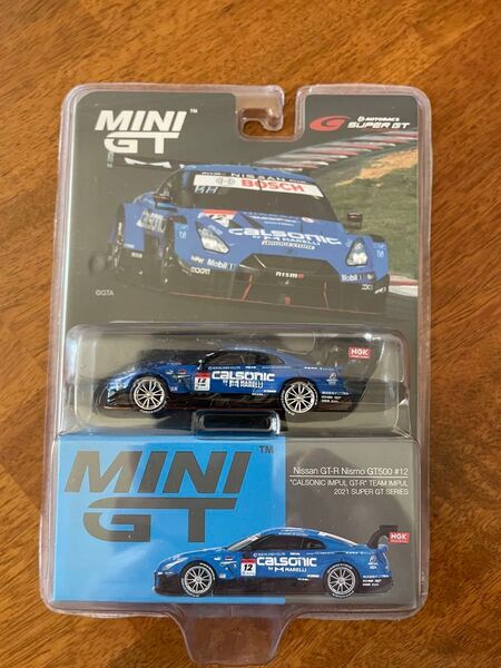 ミニGT Nissan GT-R Nismo GT500 #12 CALSONIC IMPUL GT-R
