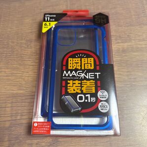 iPhone 11用マグネットアルミバンパーケース 12207