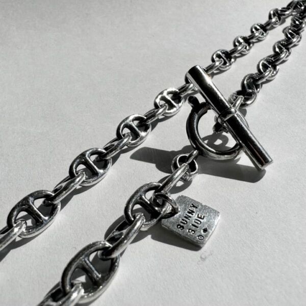 sunny side Small Anchor chain Necklace スモール アンカーチェーン ネックレス