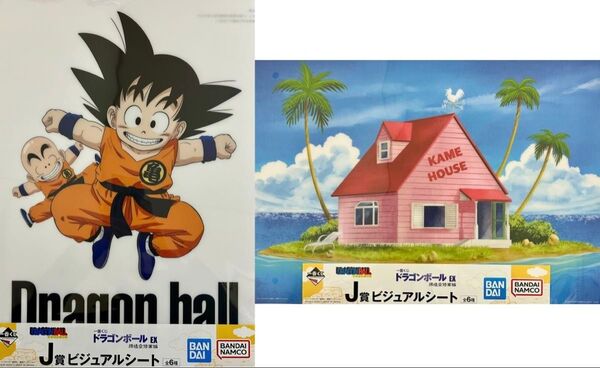 ☆ドラゴンボール☆一番くじ☆孫悟空修行編☆ビジュアルシート☆