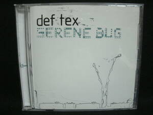 ●送料無料●中古CD● def tex / SERENE BUG