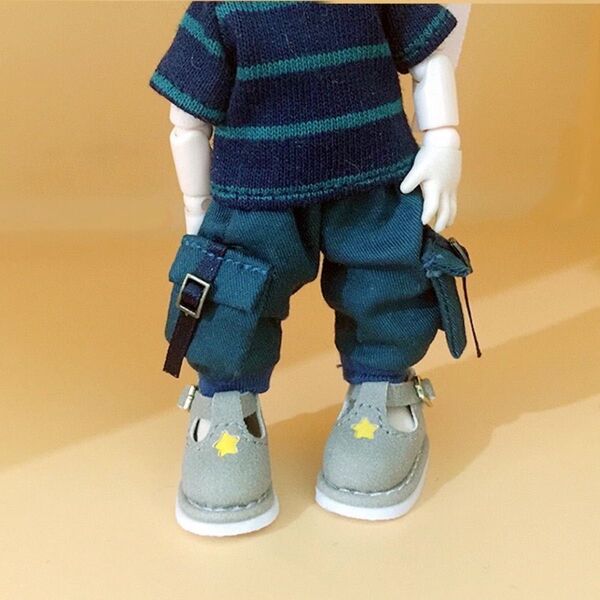 カーゴパンツ ズボン 服 ピコドー9 ピコニーモP オビツ11 ねんどろいどどーる ドール 人形 アウトフィット 洋服 着せ替え
