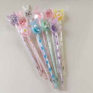 10本セット 動物モチーフ ボールペン キラキラ デコ かわいい ポイント消化