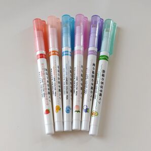 6色セット 系状手帳ペン ポイント消化