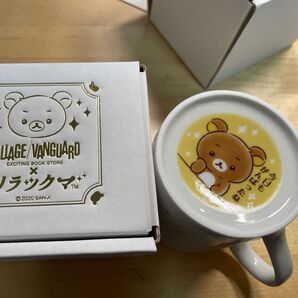 リラックマ ヴィレッジヴァンガード コラボ ノベルティ マグカップ ステッカー