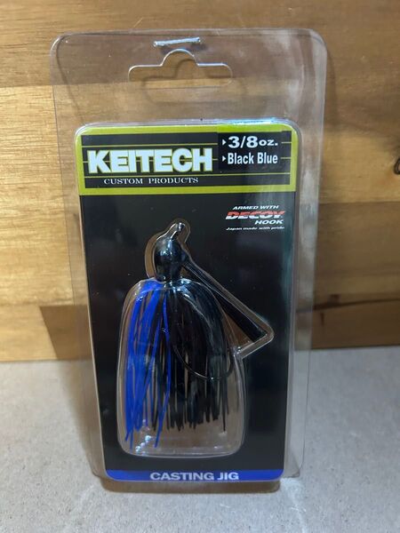 ケイテック キャスティングジグ3/8oz ブラックブルー