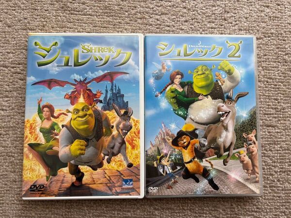 美品★シュレック1/シュレック2 DVD