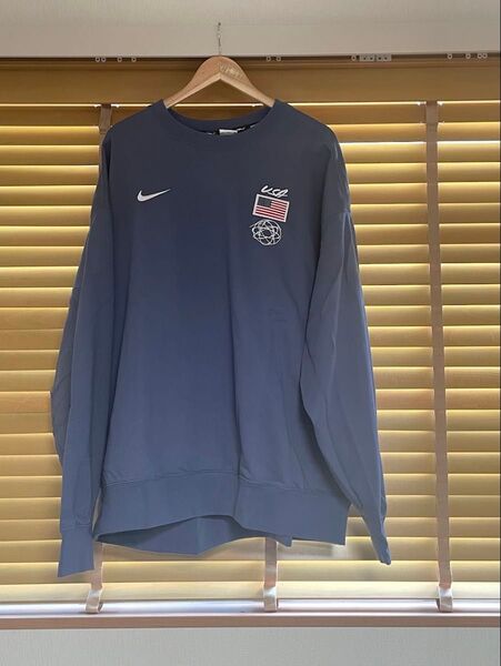 USA ソロメンズナイキ Dri-FIT ADV ブレイキンクルーネックスウェットシャツ 新品未使用品