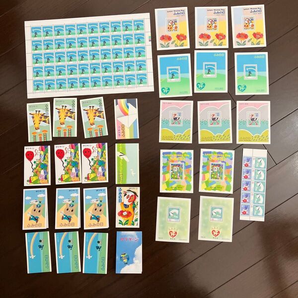 切手シート・ゆうペーン ふみの日+バラ切手20,001円分
